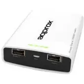 Approx APPPB7800W, 7800 mAh, Bílá