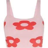 Mymo Haut rose pastel / rouge