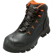 Uvex bottes de sécurité 2 S3L FO HI HRO SC SR noir/orange Taille