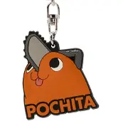 Abystyle Unisexe, Porte-clés, Portachiavi Chainsaw Man Pochita Happy, Multicolore