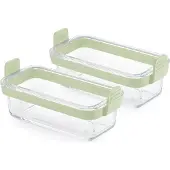 Lékué Plat À Four Rectangle Pour Airfryer Lot De 2 Verre