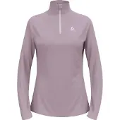 Odlo Essential Ceramiwarm Half Zip Sweatshirt Violet L Femme