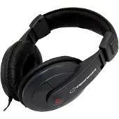 Esperanza EH120 Casque reggae (Pas de réduction du bruit, Filaire), Écouteurs, Noir