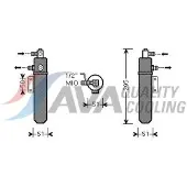Highway Automotive Filtre déshydratant, climatisation 42033006HW