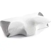 Huismerk Viscoelastic Neck Pillow Ergonomic Conforti Pillow Blanc