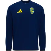 Adidas Sweden Tiro Tech Crew Sweatshirt Bleu L Homme