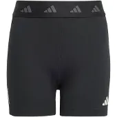 Adidas Pantalon de sport 'TECHFIT Short' gris / noir / blanc
