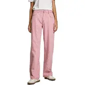 Pepe Jeans pour femme. PL204998 Jeans en coupe ample Stripe pink (27/32), Casuel, Rose, Denim, Durable
