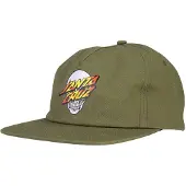 Santa Cruz Dressen Skull Dot Snapback Cap Vert