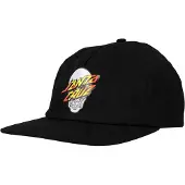 Santa Cruz Dressen Skull Dot Snapback Cap Noir