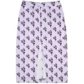 Santa Cruz Wall Hand Long Skirt Violet S Femme