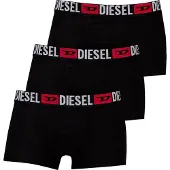 Diesel Boxers 'Damien' rouge néon / noir chiné / blanc