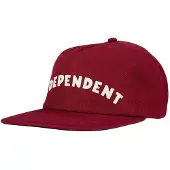 Independent Brigade Snapback Cap Rouge