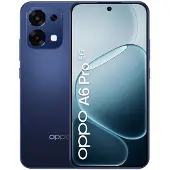 OPPO A6 Pro 5G Smartphone Dual SIM 8 Go 256 Go Écran AMOLED 6,57" 120 Hz Noir Stellaire Bleu