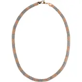 NAEMI Chaîne or rose / argent