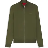 HUGO Veste en maille de coton