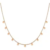 GOOD.designs Chaîne or rose