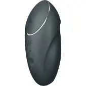 Satisfyer - vibromasseur clitoridien 2en1 Tap &amp; Climax 1 - noir