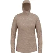 Odlo Essential Thermal Hoodie Marron S Femme