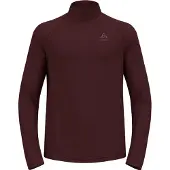 Odlo Rigi Half Zip Fleece Marron M Homme