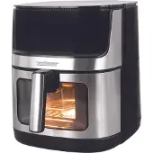 Zelmer ZAF8650 Air Fryer, Friteuse, Noir, Argent
