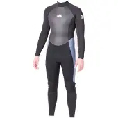 West Gbs Enforcer 3/2 Mm Long Sleeve Back Zip Neoprene Suit Noir MT Homme