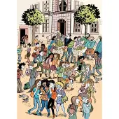Grafika Puzzle Le Monde de Lucrèce La Fête de Fin d'Année 300 Teile