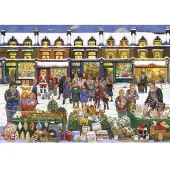 Grafika Puzzle Marché de Noël Alphabet 1000 pièces Jeu éducatif Carton