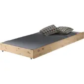 Vipack Tiroir de lit Pino à glisser, surface de couchage 90x195 cm
