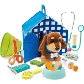 Hape Jeu d'imitation Kit du petit vétérinaire