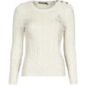 Ralph Lauren Pull MONTIVA-LONG SLEEVE-PULLOVER femmes - Beige - EU M