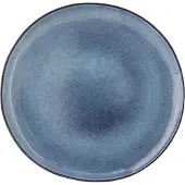 Bloomingville Assiette Sandrine bleue, lot de 4 pièces