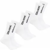 Billabong Unisexe Crew Tennis Chaussettes 3 paires blanc BG-01 CREW