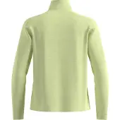 Odlo Essentials Multisport Mid Layer en polaire Grid avec fermeture éclair, hommes - , Couleur:40451 shadow lime melange, Taille:XL