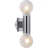Markslöjd CARLA Wall 2L Chrome IP44