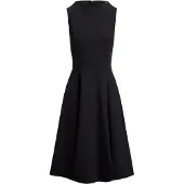 Ralph Lauren Robe 'MODERN PONTE' noir