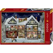 Puzzle Notre Merveilleuse Maison de Noël - 1000 pièces