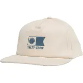Salty Crew Flagship Snapback Cap Beige