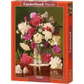 Castorland Puzzle 500 pièces Beautiful Pheonies 53780