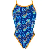 Turbo Revolution Betta-and-flowers Swimsuit Bleu XL Femme