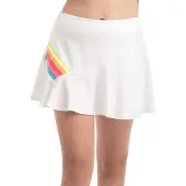 Lucky in Love Prisma Stripe Skirt Blanc 6 Years Fille