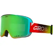 Giro - Masque de ski - Method Multi Faded V Emerald/Infraed pour Homme - Rouge