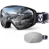 Outdoor Master Classic Ski Goggles Noir