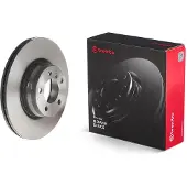 Brembo Disque de frein 09C11611 avant, ventilé, à haute teneur en carbone, 1 pièce