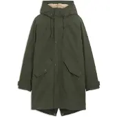 Aigle - Parka isolante et imperméable en GORE-TEX - Mocopi Parka Fishtail Gore-Tex Quilted Avocado - Taille M - Kaki