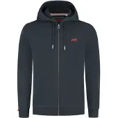 Superdry pour homme. M2014128A Essential Logo Zip Sweatshirt navy (M), Casuel, Coton, Marine