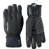 Hestra Army Leather Gore-Tex Short, gants de ski, noir