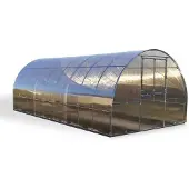 BAUMERA Serre KLASIKA TUBE 3x4m avec fondations et polycarbonate 4mm ;