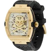 Philipp Plein Montre à affichage analogique or / noir