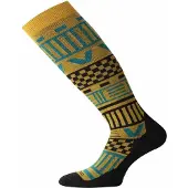 Lasting Sla Long Socks Jaune EU 38-41